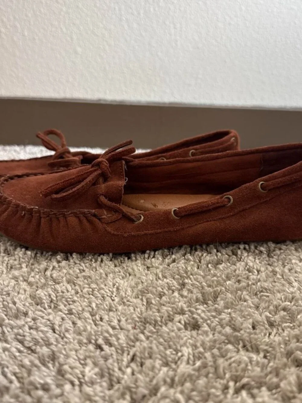 Lucky Brand Women's Brown and Tan Loafers